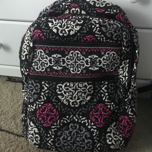 Vera Bradley Canterberry Magenta Backpack
