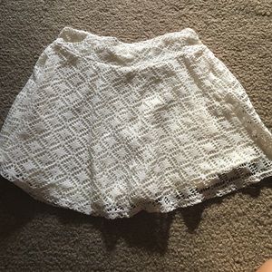Ivory Lace skirt