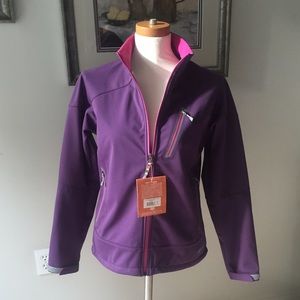 NWT Sherpa Purple Jacket