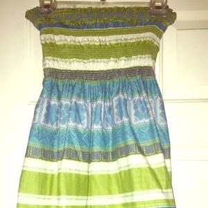 Knee length summer dress