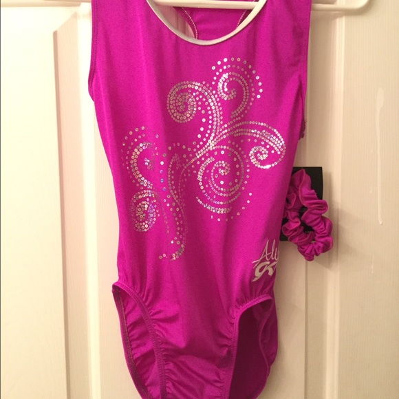 Aly Raisman sugar plum leotard