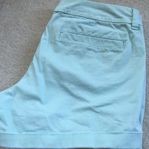 American Eagle twill shorts