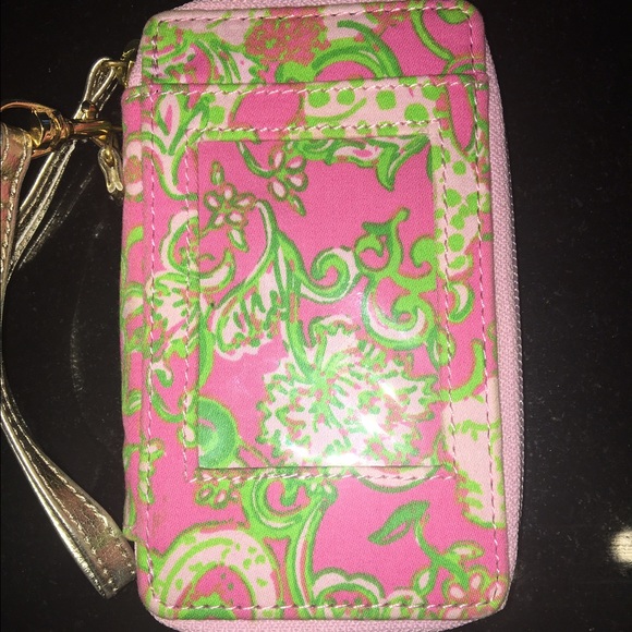 Lilly Pulitzer phone case/wallet - Picture 2 of 3