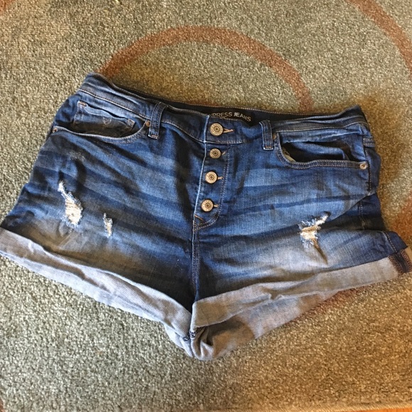 Express jean shorts!