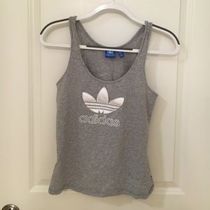 Adidas Originals grey tank top