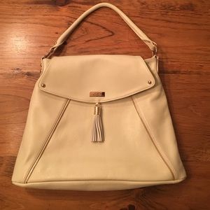 Onna Ehrlich "Kelly" Cream bag