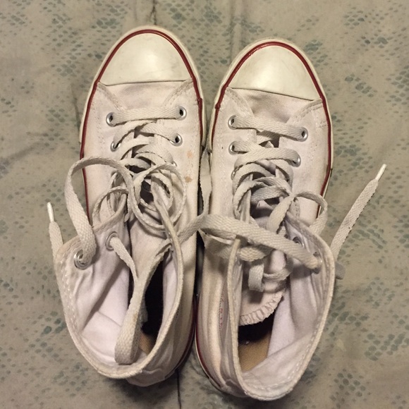 White high top converse