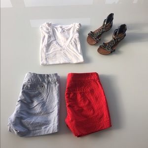 Banana Republic and Tommy Hilfiger short bundle