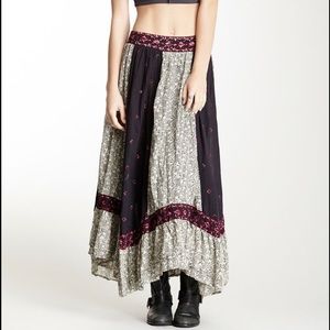 Free People Sushi Voile Heirloom Skirt