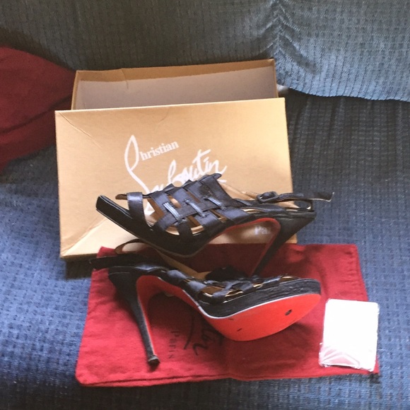 Louis Vuitton strappy heels - Picture 2 of 2