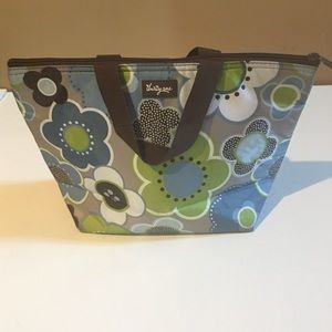 31 lunch bag with daisy prints