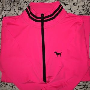 Pink zip up