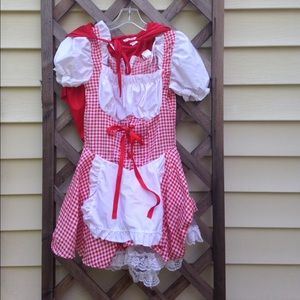 Little red riding hood costume w/ hoodie