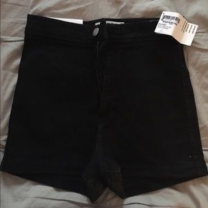 American apparel high waisted shorts