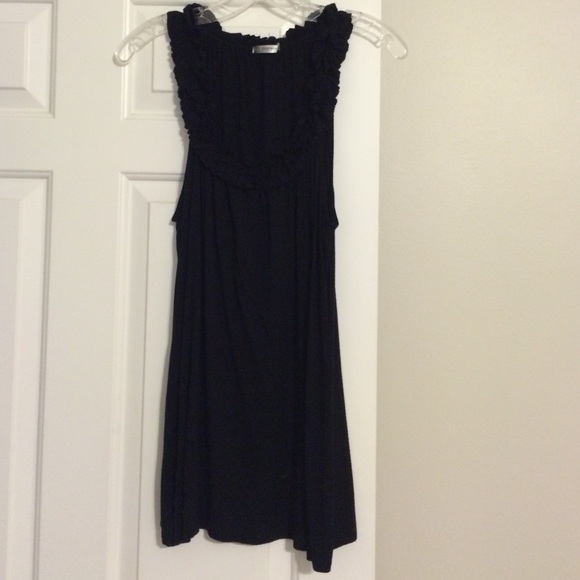 Black Cotton Soprano Tank sz M