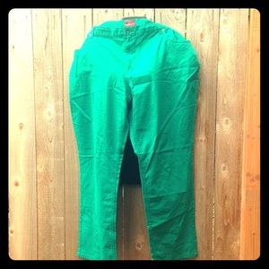 Merona teal skinny jeans