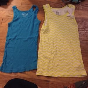 (2) girls tank tops 10/12