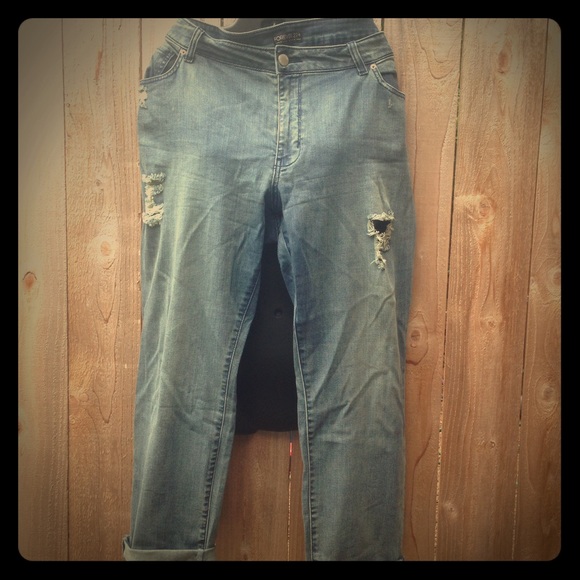 Forever 21+ boyfriend jeans