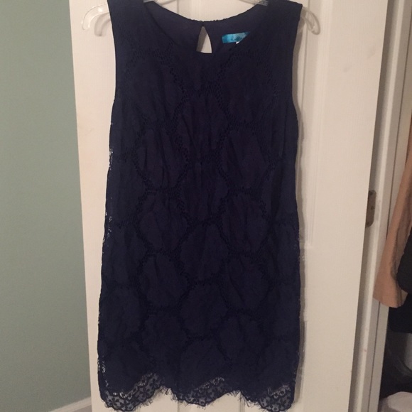Francesca's navy dress