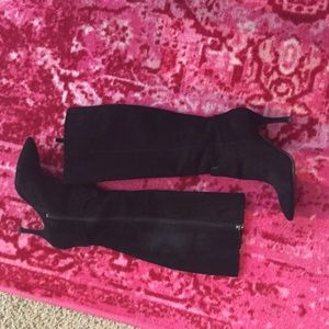 Nine West Suede Knee High Boot