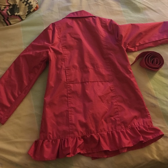 Pink girls dress coat - Picture 4 of 4