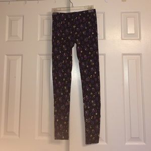 Floral Print Leggings