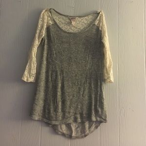 Green lace Arizona Jean Co. shirt