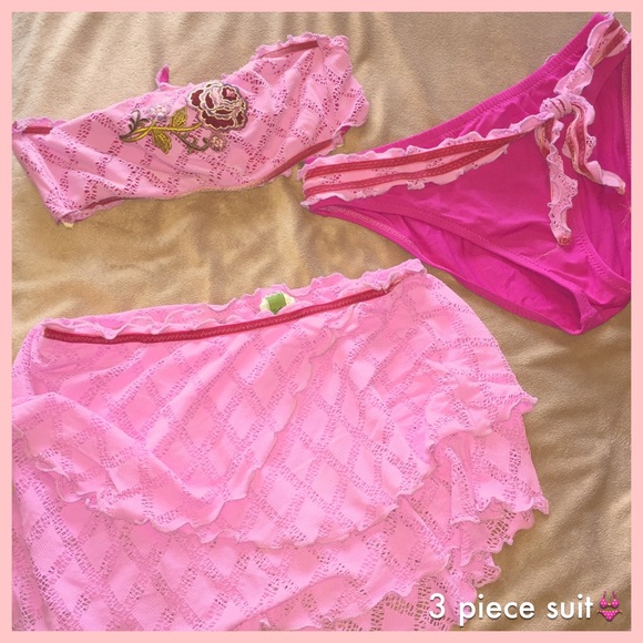 3 piece bikini set