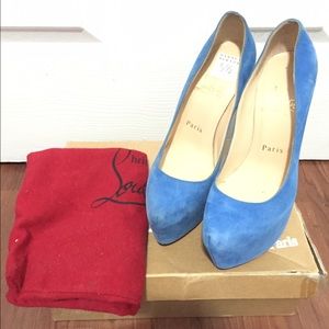 Christian Louboutin Blue Daffodile