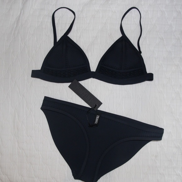Triangl Swimwear Bikini: Moroccan Midnight Set