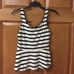 Express peplum tank