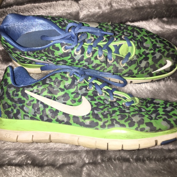 Nike Tennis Shoes cheetah print