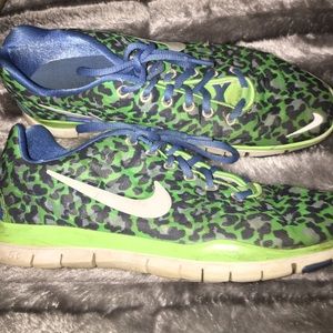 Nike Tennis Shoes cheetah print