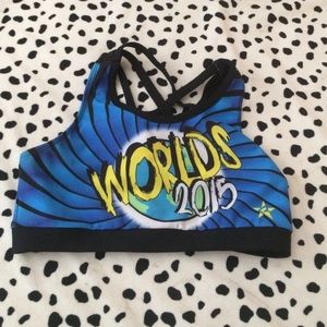 Worlds 2015 sportsbra!💙