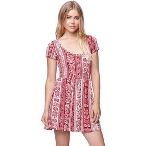 La hearts fit n flare skater dress