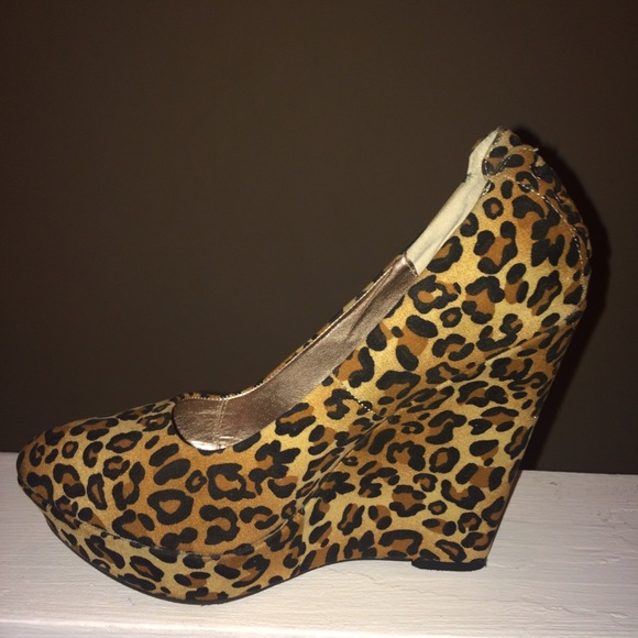 Leopard 5 inch wedge - Picture 1 of 4