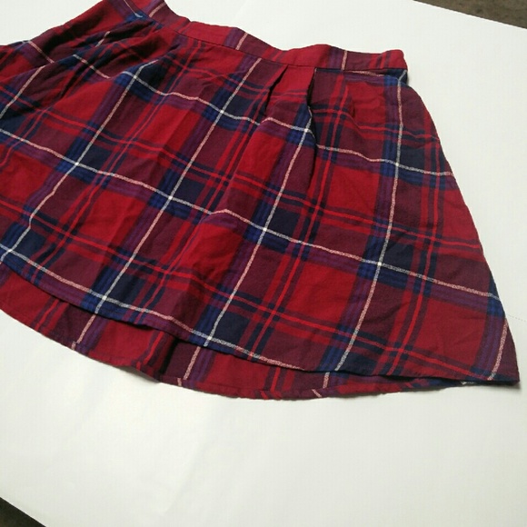 Old Navy A-Line Plaid Skirt
