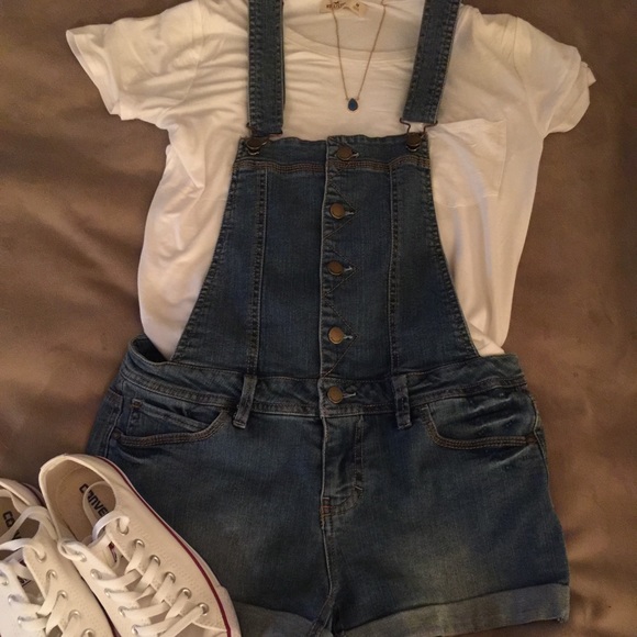 Denim Overalls