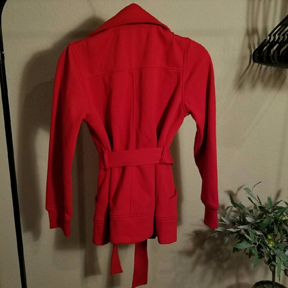 Red collared jacket - Picture 2 of 2