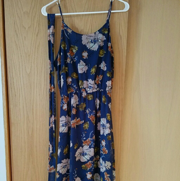 Blue floral dress - Picture 2 of 4