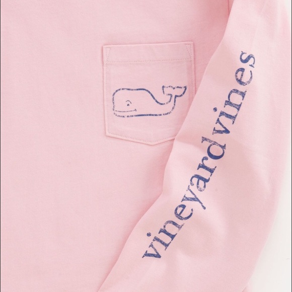 ISO PINK OR LILAC VINEYARD VINES LONG SLEEVE