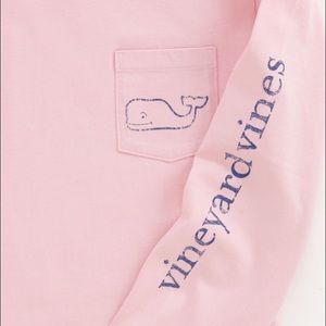 ISO PINK OR LILAC VINEYARD VINES LONG SLEEVE