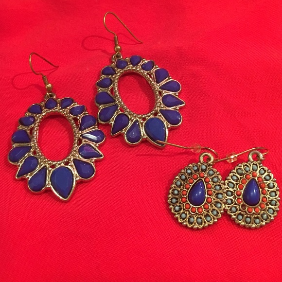 2-pack Pair Statement Earrings