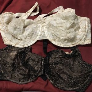 2 Lane Bryant Lace Bras