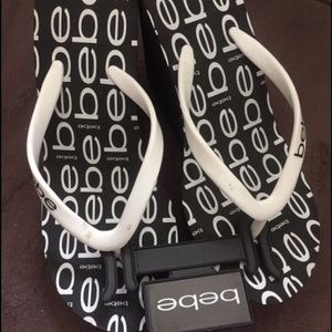 S - Brand New BeBe Wedge Sandals