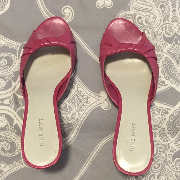 Pink Nine West heels!