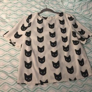 CAT PATTERN SHIRT