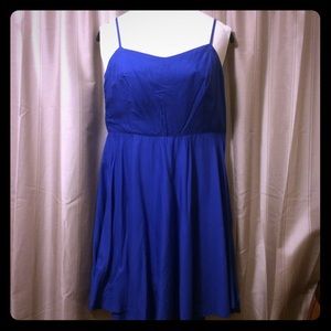 Cobalt blue dress. Size L