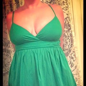 Levi's Kelly Green Babydoll Dress