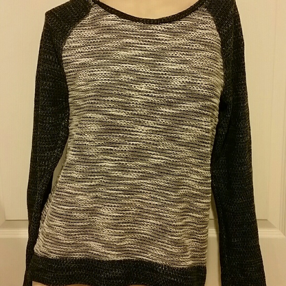 Apt. 9 Sweaters - Apt. 9 sweater with silver sparkle